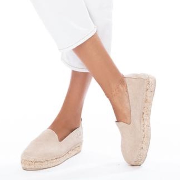manebi hamptons suede espadrilles